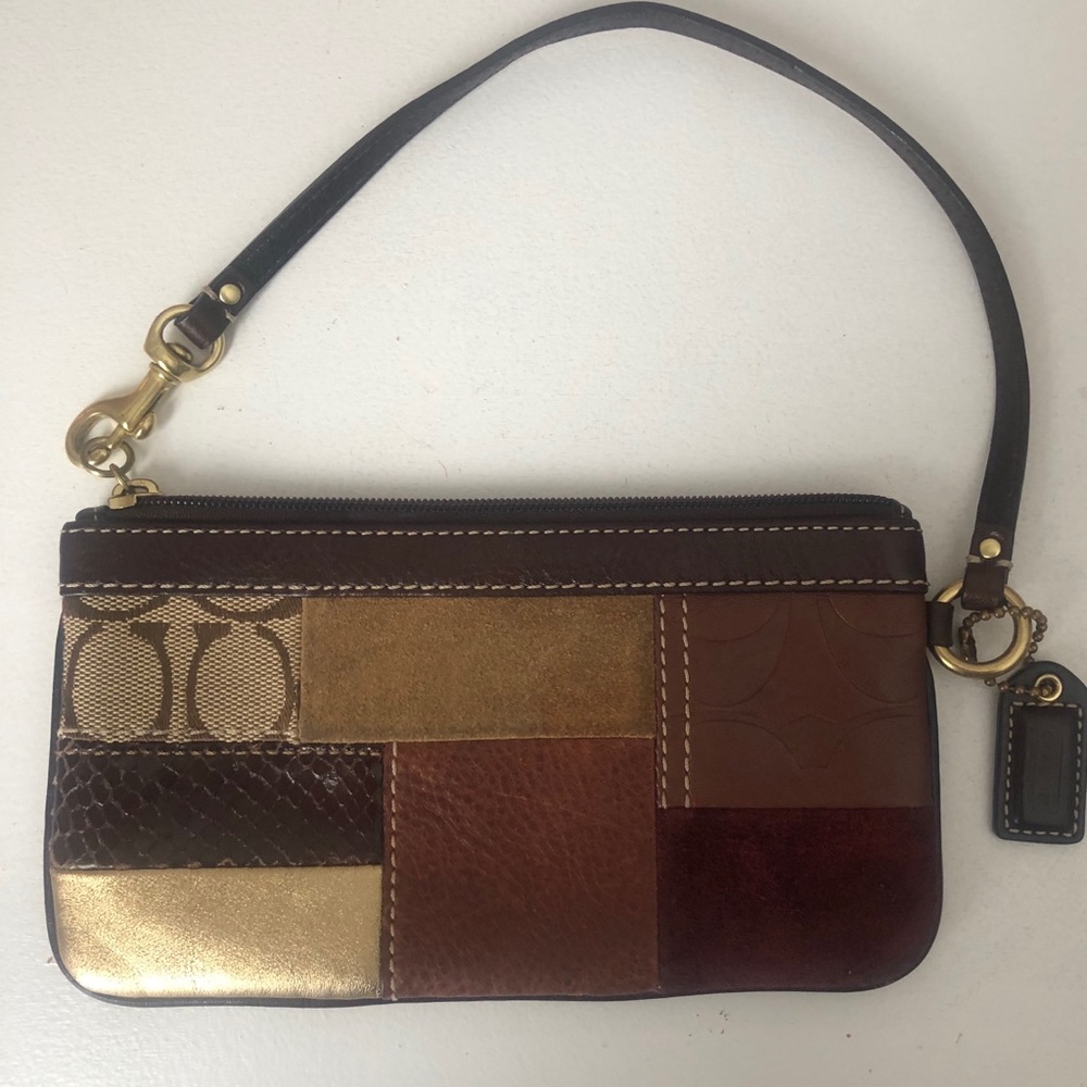 Coach Patchwork Wristlet - image 2